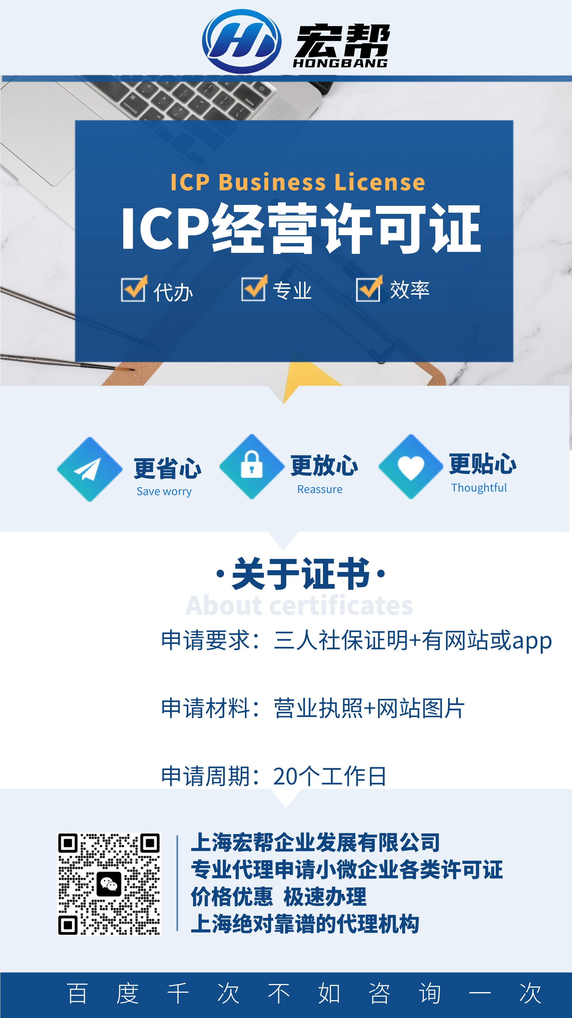 上海增值电信ICP经营许可证办理所需材料详解